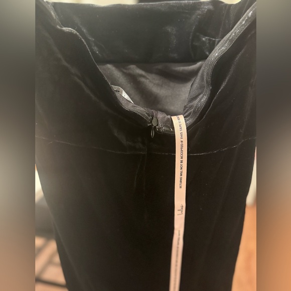 Lulus BRAND NEW Black Velvet Strapless Maxi Dress - Size XL - Picture 5 of 6